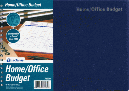 Adams AFR31 Financial Records/Budgets Book