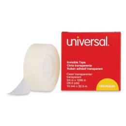 Universal Invisible Tape, 1 Core, 0.75 x 36 yds, Clear