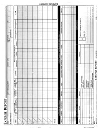 9032 Weekly Expense Report 2-Part