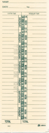 9659-200 Time Cards