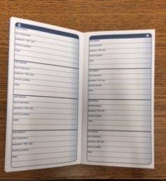 Adams APJ99 Password Journal