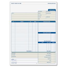 Adams NC2817 Job Invoices Unit Set 2-Part