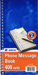 SC1154-2D Phone Messages Books 2-Part