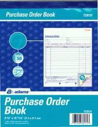 TC8131 Purchase Orders Books 3-Part
