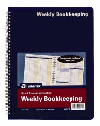 AFR70 Weekly Bookkeeping Record Books