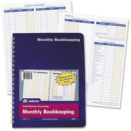AFR71 Monthly Bookkeeping Record Books