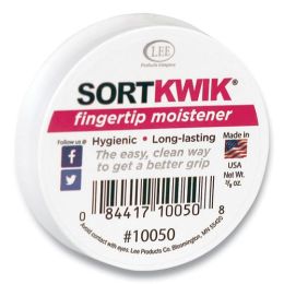 LEE Sortkwik Fingertip Moisteners, 3/8 oz, Pink